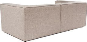 Διθέσιος Καναπές Μπεζ της ’μμου SORA 95x190x65