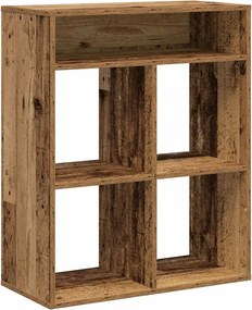 vidaXL Βιβλιοθήκη Παλαιό Ξύλο 66x31x80 εκ. Επεξεργ. Ξύλο