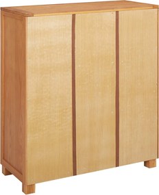 vidaXL Ντουλαπιού με αποθήκευση Καφέ Επεξεργασμένο ξύλο