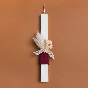 Beauty Home ΛΑΜΠΑΔΑ 33cm ΞΥΛΙΝΟ ΚΛΑΔΙ ΜΕ ΑΠΟΞΗΡΑΜΕΝΑ ΜΠΟΡΝΤΩ ΣΕ ΣΥΣΚΕΥΑΣΙΑ ΔΩΡΟΥ