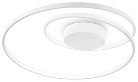 Φωτιστικό Οροφής - Πλαφονιέρα Oz 342283 On-Off 2700K 5000lm 60x18cm White Ideal Lux
