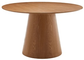 Liberta LOTUS ΤΡΑΠΕΖΙ ΡΟΤΟΝΤΑ ΦΥΣΙΚΟ 120x120xH72cm 120x120xH72cm 02-0649