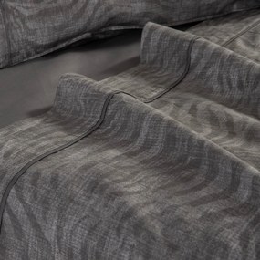 Σεντόνια Υπέρδιπλα (Σετ) Nef-Nef Homeware Elements Zesten Grey