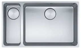 Franke Mythos Myx 160-50-16 Υποκαθήμενος Νεροχύτης Αριστερός Inox 122.0703.895