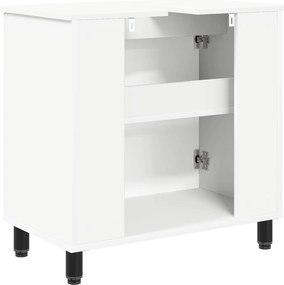 vidaXL Έπιπλο μπάνιου Λευκό 60 x 35 x 60 εκ. Επεξεργασμένο Ξύλο