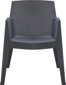 ΠΟΛΥΘΡΟΝΑ ΠΟΛΥΠΡΟΠΥΛΕΝΙΟΥ SLEEK HM6370.10 ΓΚΡΙ 68x63x82,5Υεκ.