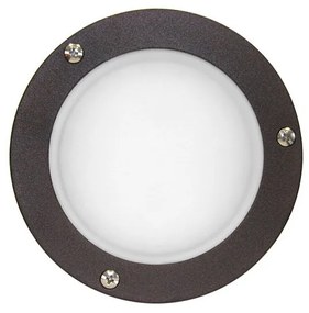 Adeleq Led Πλαφονιέρα Αλουμινίου 2.4W Ψυχρό Σκουριά 3-909178100