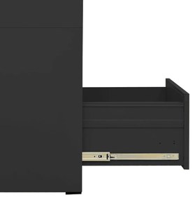 vidaXL Αρχειοθήκη Ανθρακί 46 x 62 x 102,5 εκ. από Ατσάλι
