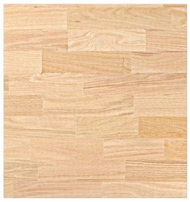 vidaXL πάγκος εργασίας κουζίνας 60x63,5x2,7 εκ. στερεό δρυς ορθογώνιο