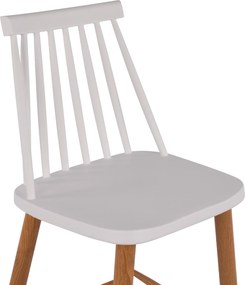 ΣΚΑΜΠΟ ΜΠΑΡ HM8459.01 VANESSA ΣΕ ΛΕΥΚΟ ΧΡΩΜΑ 43x49x107 εκ.