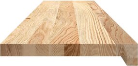 vidaXL Περβάζια παραθύρων 2 τεμ. 110x30x2 εκ. Ακατέργαστο Μασίφ Δρυός
