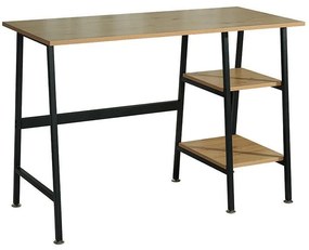 Office Desk Edge 2084 Fylliana Metal Sonoma - Artisan 110x50x75 cm