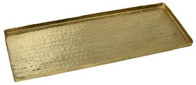 Πλατώ Σερβιρίσματος Pandora Step LAK307K2 51x18,5cm Gold Espiel Aluminium