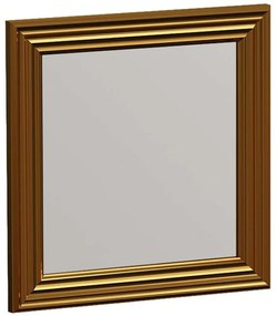 Καθρέπτες Τοίχου Bale (Σετ 2Τμχ) 116SAM1111 40x3x40cm Gold Hanah Home Mdf