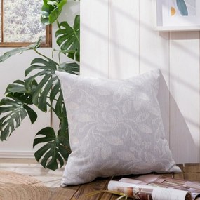 Μαξιλάρι Διακοσμητικό (Με Γέμιση) Padova 04 Grey Teoran 50X50 Βαμβάκι-Πολυέστερ