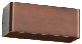 Απλίκα Φωτιστικό Τοίχου LED PARALLEL NEPHELE Aca-L35037LWD-Καφέ L35037LWD