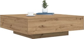 vidaXL Τραπεζάκι σαλονιού Artisan Oak 100 x 100 x 31 cm