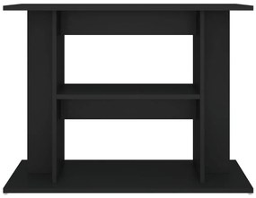 vidaXL Βάση Ενυδρείου Μαύρη 80 x 35 x 60 εκ. από Επεξεργασμένο Ξύλο