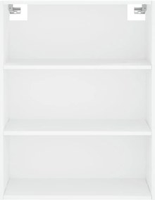 vidaXL Ντουλάπι Λευκό 69,5x34x180 εκ. από Επεξεργασμένο Ξύλο