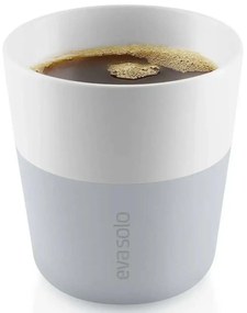 Φλυτζάνια Lungo Πορσελάνινα (Σετ 2Τμχ) 501045 230ml Light Grey Eva Solo Porcelain,Silicon