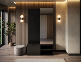 Έπιπλο Υποδοχής Oratto-Μαύρο