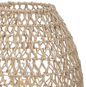 Επιτραπέζιο φωτιστικό Etel pakoworld E27 φυσικό Φ30x35.5εκ