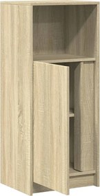 vidaXL Ντουλάπι με Φώτα LED Sonoma Δρυς 42,5x34x100 εκ. Επεξ. Ξύλο