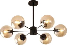 Φωτιστικό οροφής LED - 50148-6 - Black - 431392