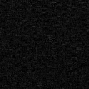 vidaXL Κουνιστή Πολυθρόνα Μαύρη Υφασμάτινη