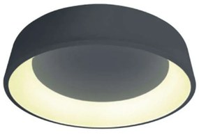 Φωτιστικό Οροφής - Πλαφονιέρα Led Anthracite VK/04130CE/AN/W VKLed Aluminium