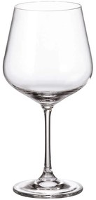 Ποτήρι Κολωνάτο Κόκκινου Κρασιού Strix CTB06902060 600ml Clear Από Κρύσταλλο Βοημίας Κρύσταλλο