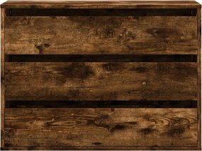 vidaXL Συρταριέρα Καπνιστή Δρυς 80x41x58 εκ. από Επεξεργ. Ξύλο