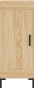 vidaXL Ντουλάπι Sonoma Δρυς 34,5x34x90 εκ. από Επεξεργασμένο Ξύλο