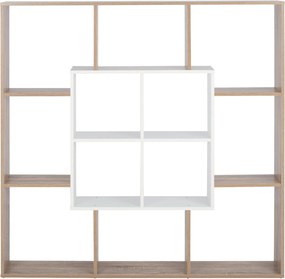 ΒΙΒΛΙΟΘΗΚΗ BRODY HM8771.01 136X22X136 ΛΕΥΚΟ