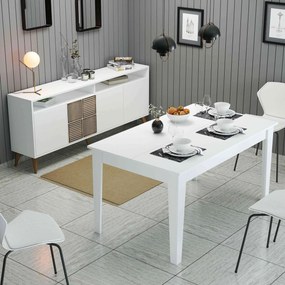 Stewehome Σετ Τραπεζαρίας Μοντέρνος Σχεδιασμός 145x88x75 cm