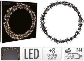 ΕΠΟΧΙΑΚΆ ΦΩΤΕΙΝΆ ΣΤΟΙΧΕΊΑ RING 58CM 500LED WARM WHITE AX8107070