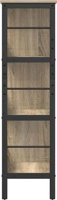 vidaXL Ράφι Βιβλίων Δρύς Sonoma 82 x 32 x 112 εκ. Επεξεργασμένο ξύλο