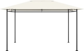 vidaXL Κιόσκι Κρεμ 384x281x270 εκ. 180 γρ./μ²