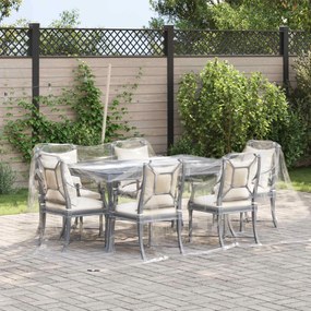 vidaXL Τarpuline Διαφανές 3 x 4 m PVC