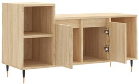 vidaXL Έπιπλο Τηλεόρασης Sonoma Δρυς 100x35x55 εκ. Επεξ. Ξύλο