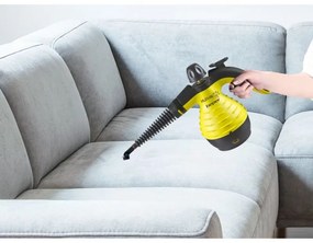 Προϊόν με ανοιχτή συσκευασία: Ατμοκαθαριστής Beper P202VAL001 10 σε 1, 1050 W, 0.35 λίτρα, Αξεσουάρ, Μαύρο/κίτρινο