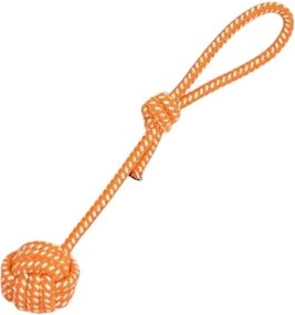 Παιχνίδι σκύλου σχοινί με μπάλα - 40cm - 12pcs - 550548