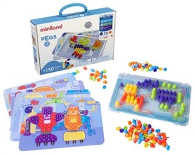 Μωσαϊκό παιχνίδι MINILAND PEGS 150τμχ