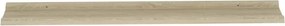 vidaXL Ράφια Τοίχου 4 τεμ. Sonoma Δρυς 115 x 9 x 3 εκ.