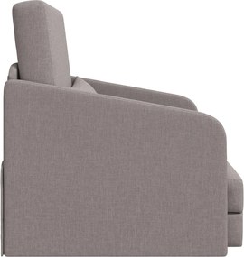 vidaXL Κρεβάτι καναπές Taupe 65 x 80 x 83 εκ. ύφασμα
