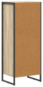 vidaXL Ντουλάπι Μπάνιου Σονόμα 40 x 30 x 100 εκ Επεξεργασμένο ξύλο