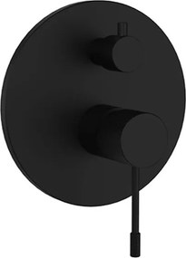 Orabella Terra 10188 Black Matt - Μικτης εντοιχισμού 2 εξοδων