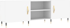 vidaXL Έπιπλο Τηλεόρασης Λευκό 150x30x50 εκ. από Επεξεργασμένο Ξύλο