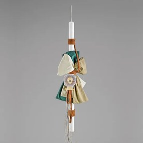 Λαμπάδα βάπτισης με λιοντάρι