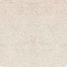 vidaXL Αντιολισθητικό Σαγκί Χαλάκι Κρεμ 160 x 160 cm PP